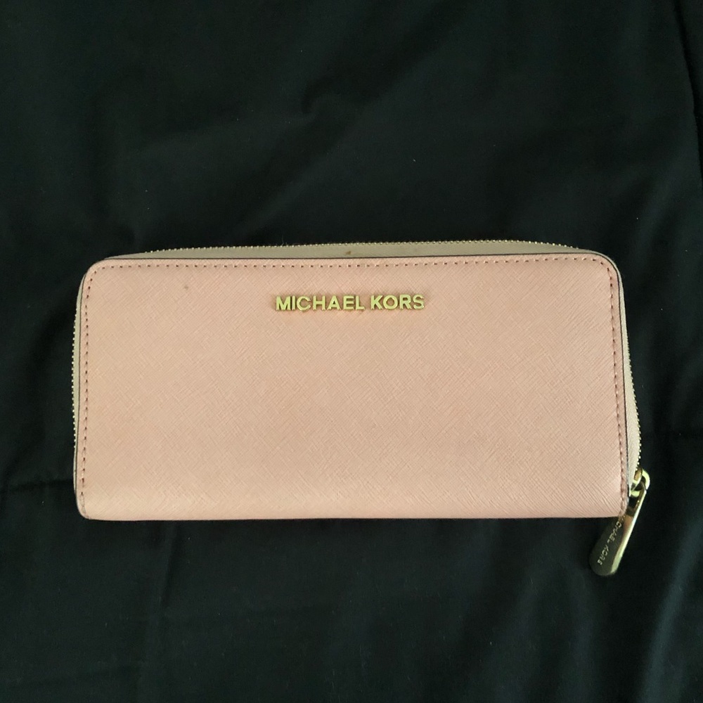 Pink Michael Kors Wallet